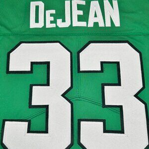 Men's Philadelphia Eagles Cooper DeJean #33 Stitched  Kelly Green Jersey Large